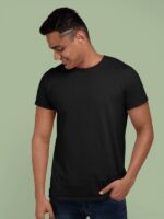 Classic Solid Black T-Shirt