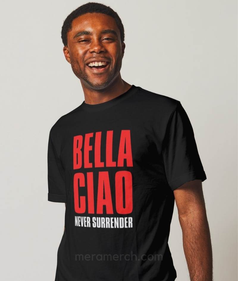 money heist tshirts money heist netflix merchandise money heist bella ciao song tshirt merchandise (2)