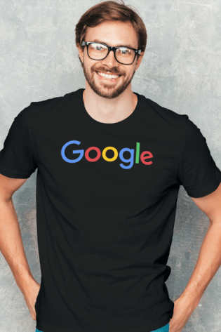 Google Logo Coding T-Shirt