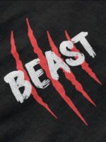 BEAST print on Fabric Mera Merch