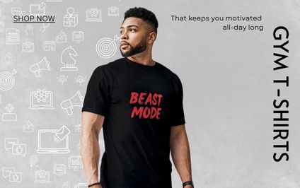 Gym T shirts online in india